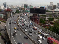 Бангкок. Пробки на городских магистралях - обычное явление для города