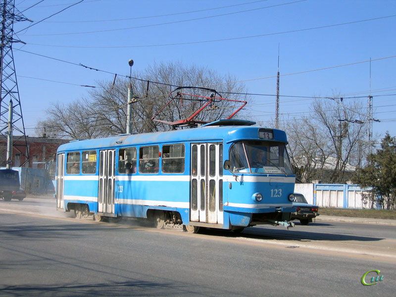 Тверь. Tatra T3SU №123
