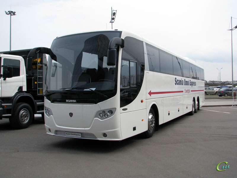 Москва. Автобус Scania OmniExpress