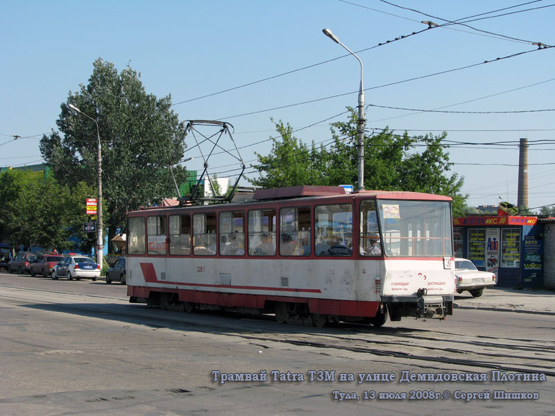 Тула. Tatra T6B5 (Tatra T3M) №326