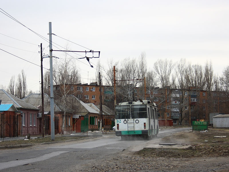 Таганрог. Обрыв на линии парализовал движение троллейбусов по улице Дзержинского и ПМК