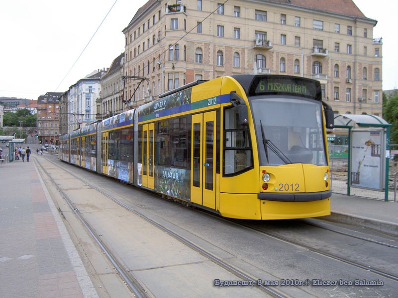 Будапешт. Siemens Combino Supra NF12B №2012