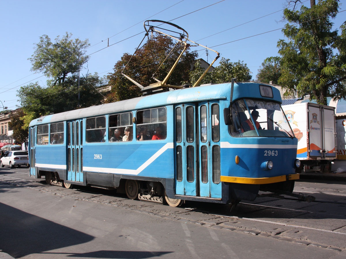 Одесса. Tatra T3R.P №2963