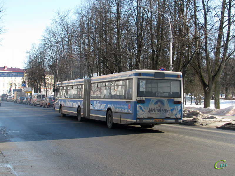 Великий Новгород. Mercedes-Benz O405GN ас828