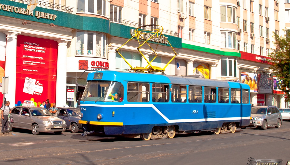 Одесса. Tatra T3R.P №2952
