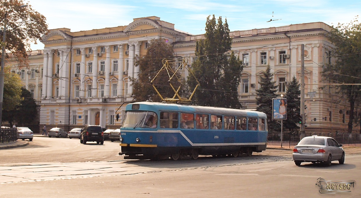 Одесса. Tatra T3R.P №2956