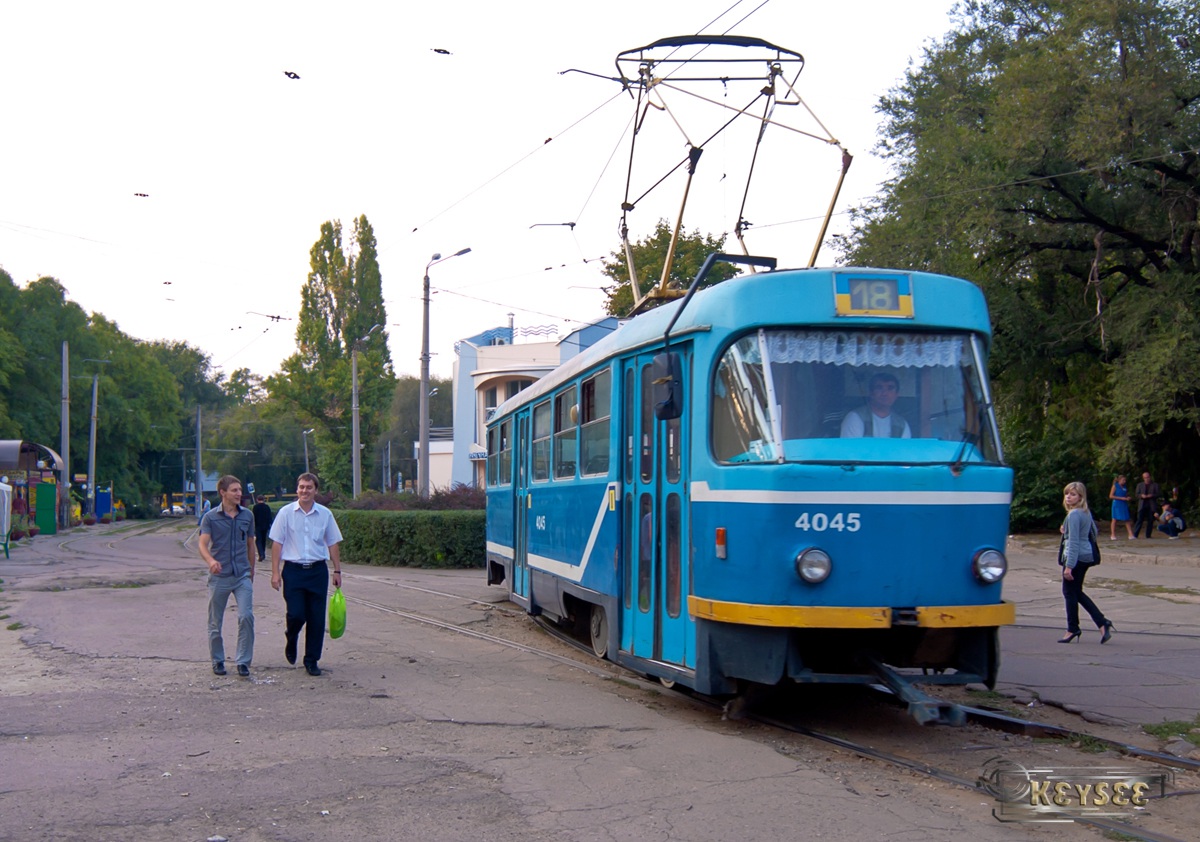 Одесса. Tatra T3R.P №4045