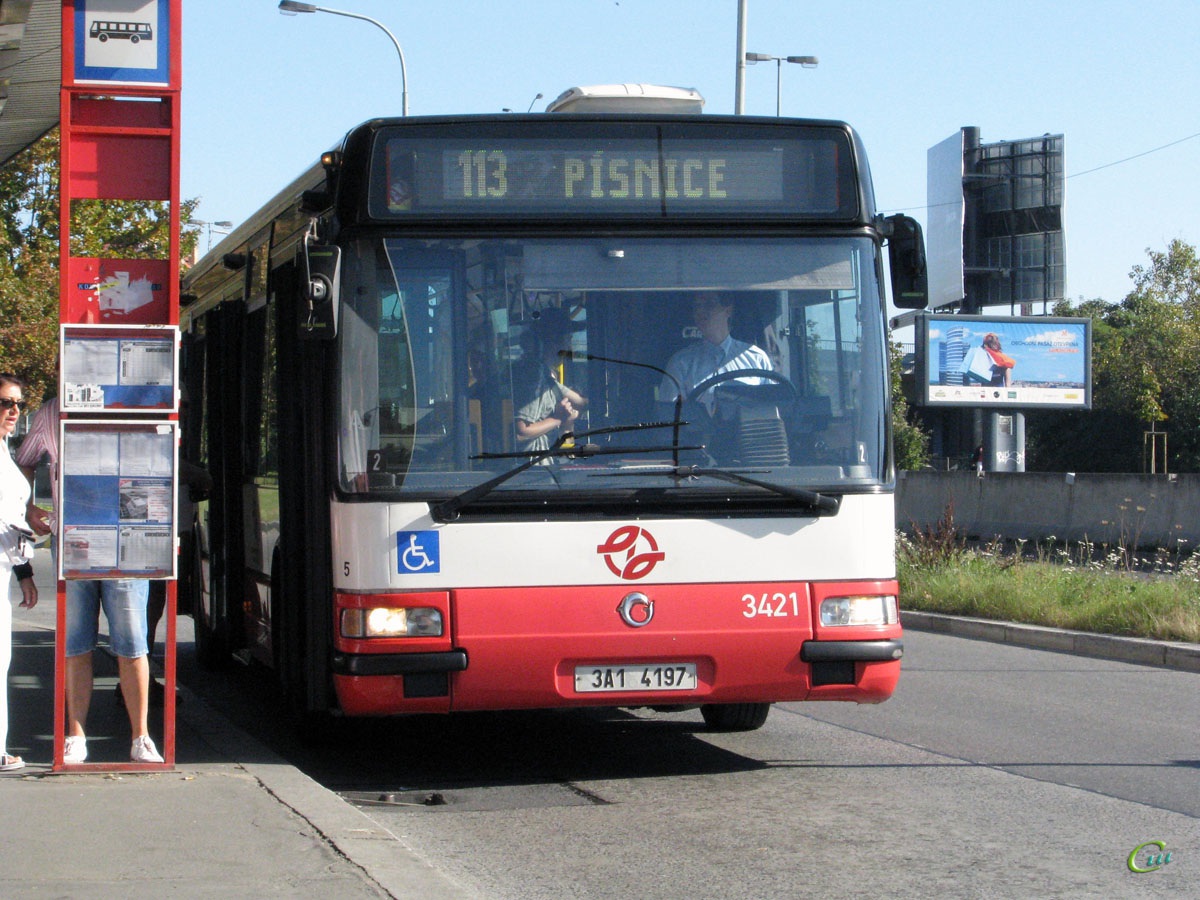 Прага. Irisbus Agora S/Citybus 12M 3A1 4197