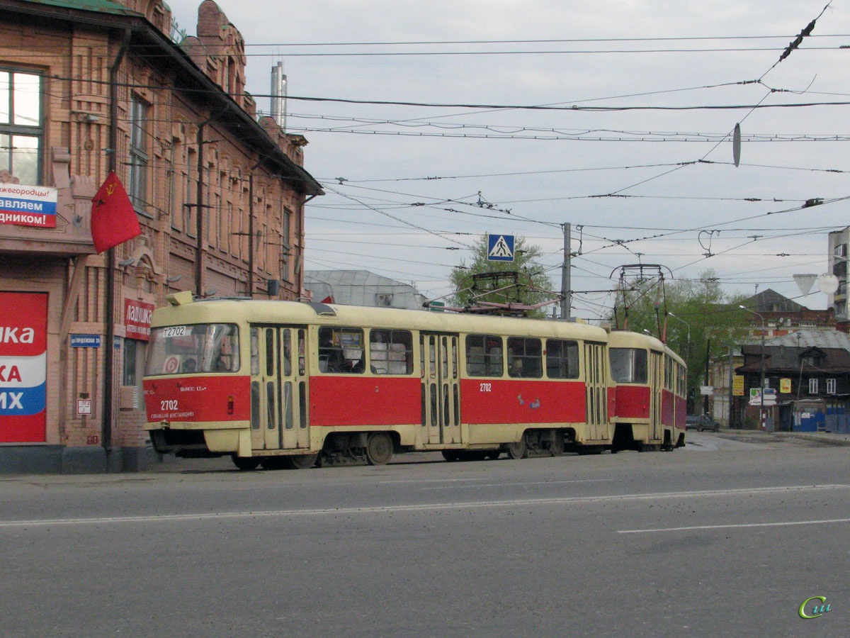 Нижний Новгород. Tatra T3SU №2701, Tatra T3SU №2702