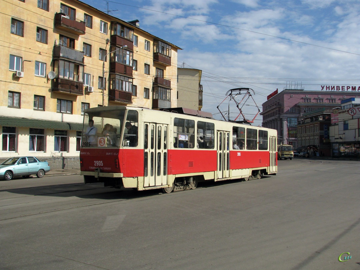 Нижний Новгород. Tatra T6B5 (Tatra T3M) №2905