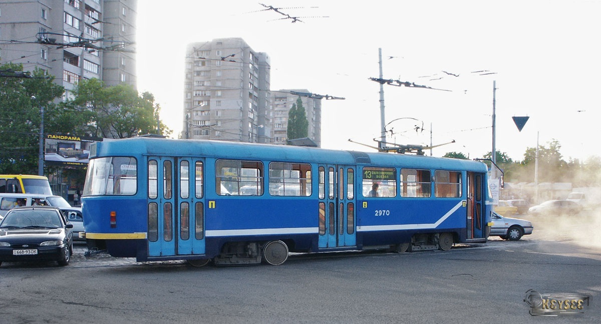 Одесса. Tatra T3R.P №2970