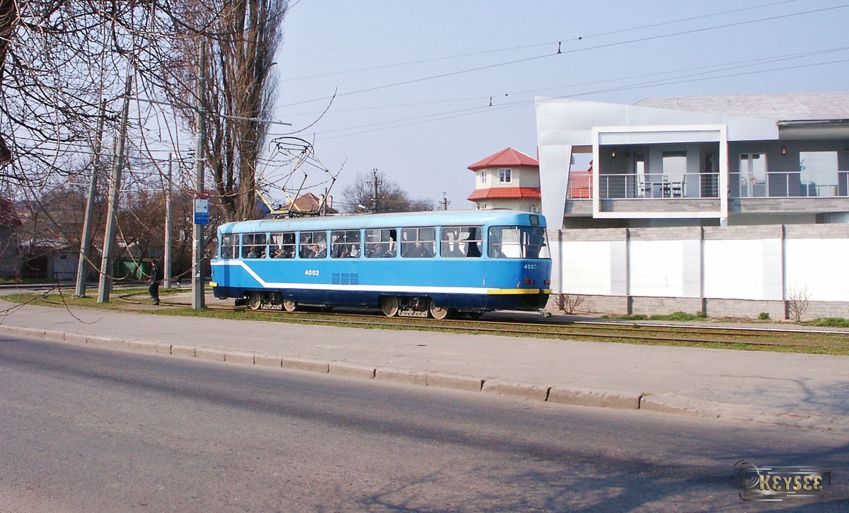 Одесса. Tatra T3R.P №4002