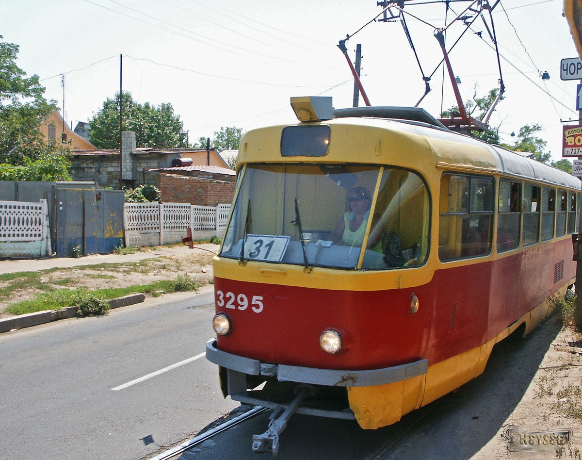 Одесса. Tatra T3SU №3295