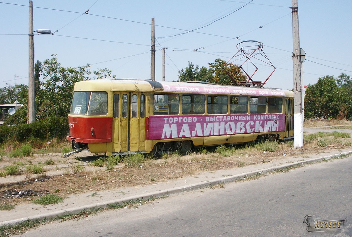 Одесса. Tatra T3 (двухдверная) №3127