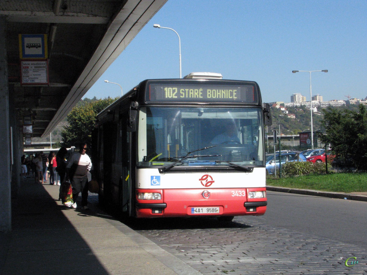Прага. Irisbus Agora S/Citybus 12M 4A1 9586