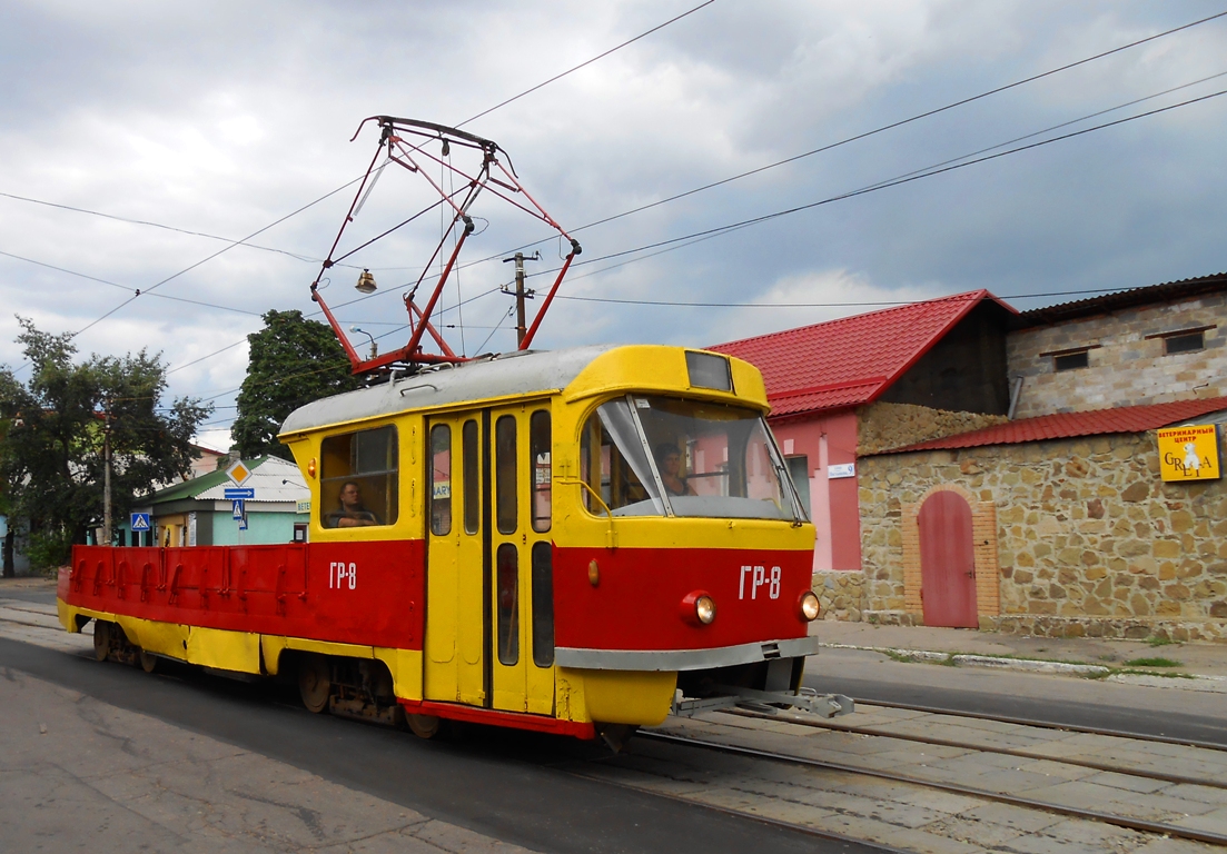 Донецк. Tatra T3 (двухдверная) №ГР-8