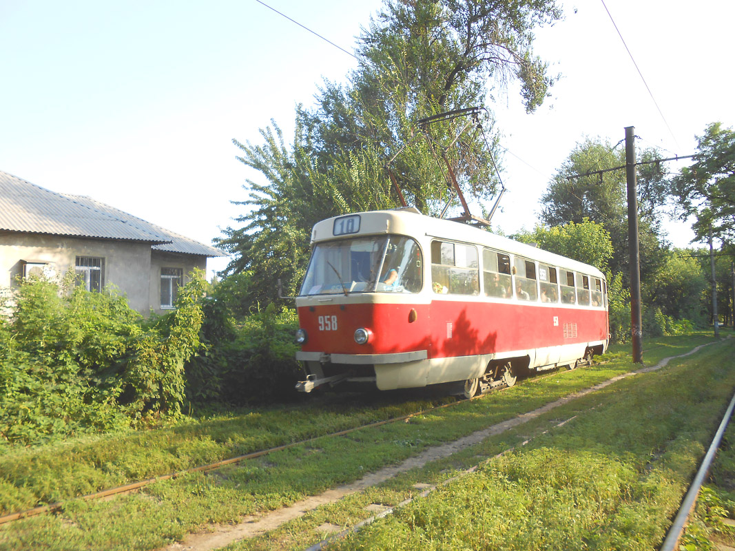 Донецк. Tatra T3SU №958