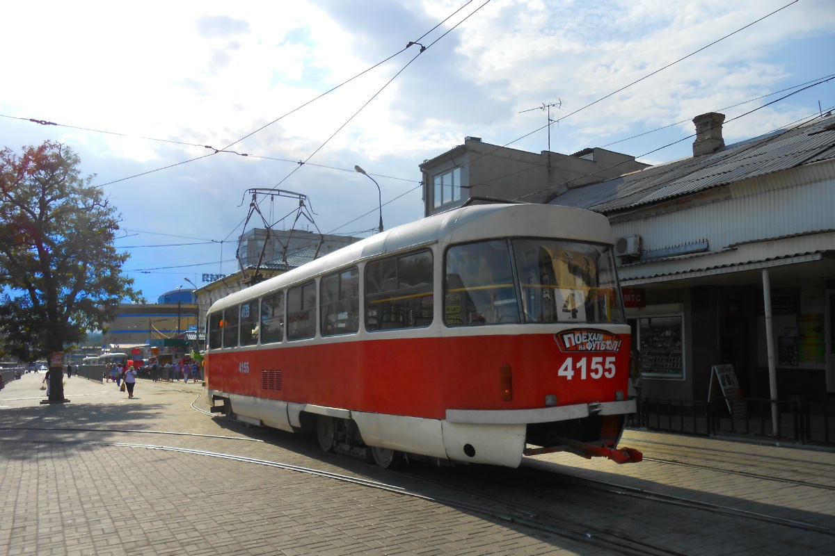 Донецк. Tatra T3R.P №4155