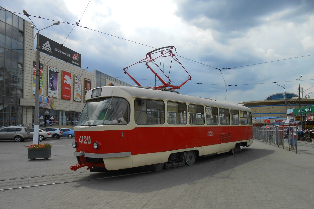 Донецк. Tatra T3SU №4120