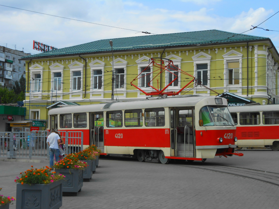 Донецк. Tatra T3SU №4120