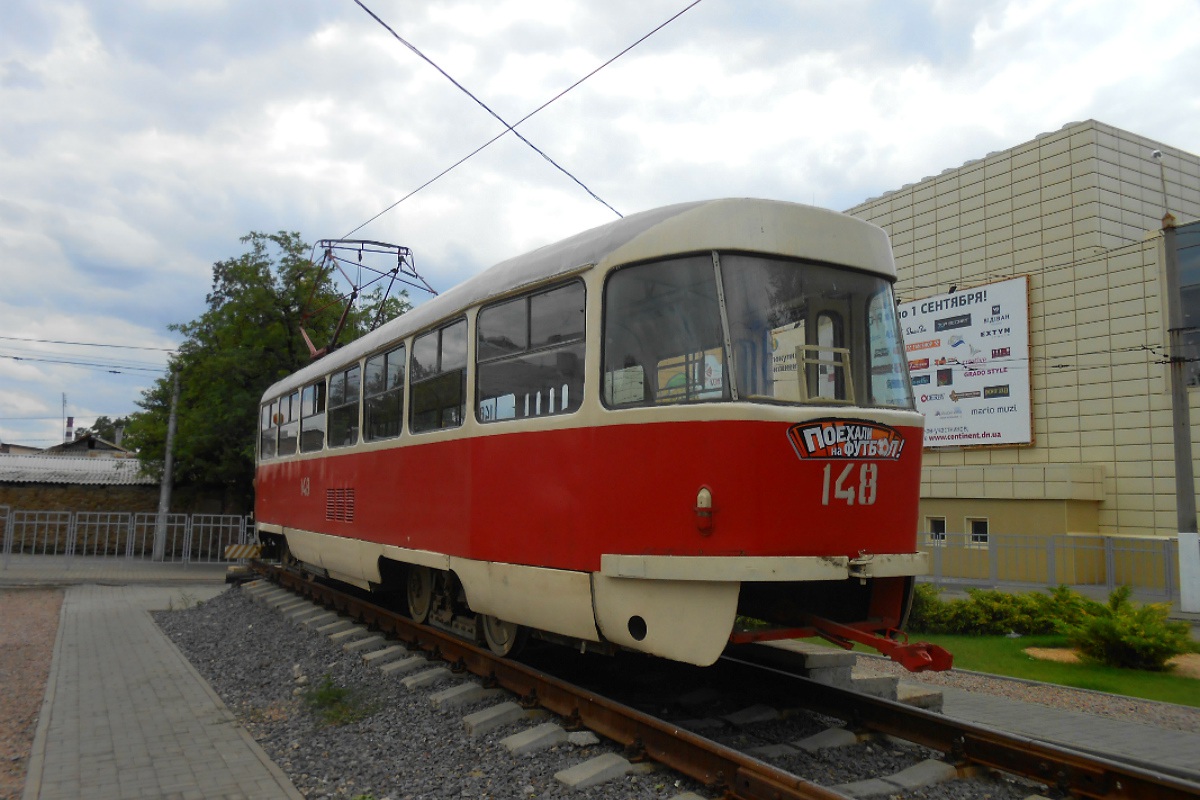 Донецк. Tatra T3SU №148