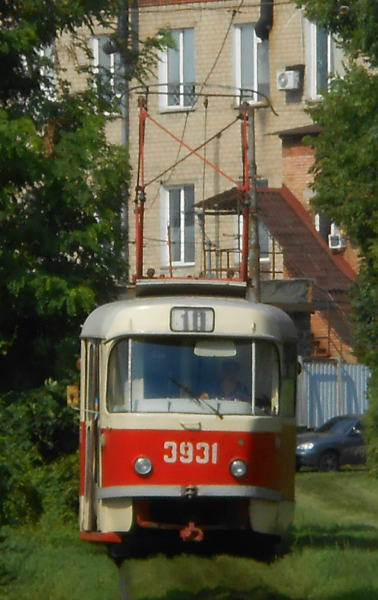 Донецк. Tatra T3SU №3931