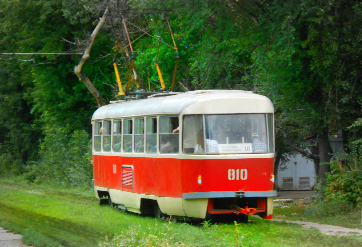 Донецк. Tatra T3 (двухдверная) №810