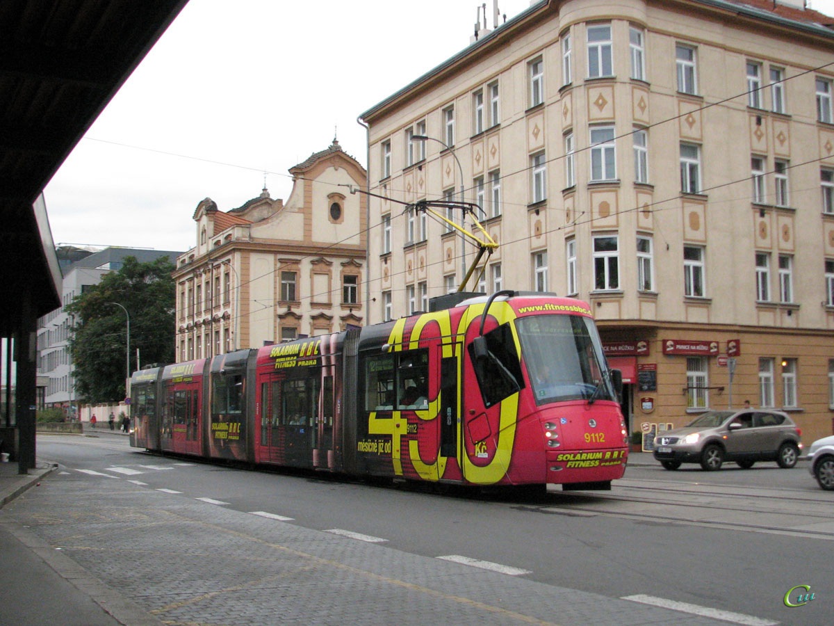 Прага. Škoda 14T №9112