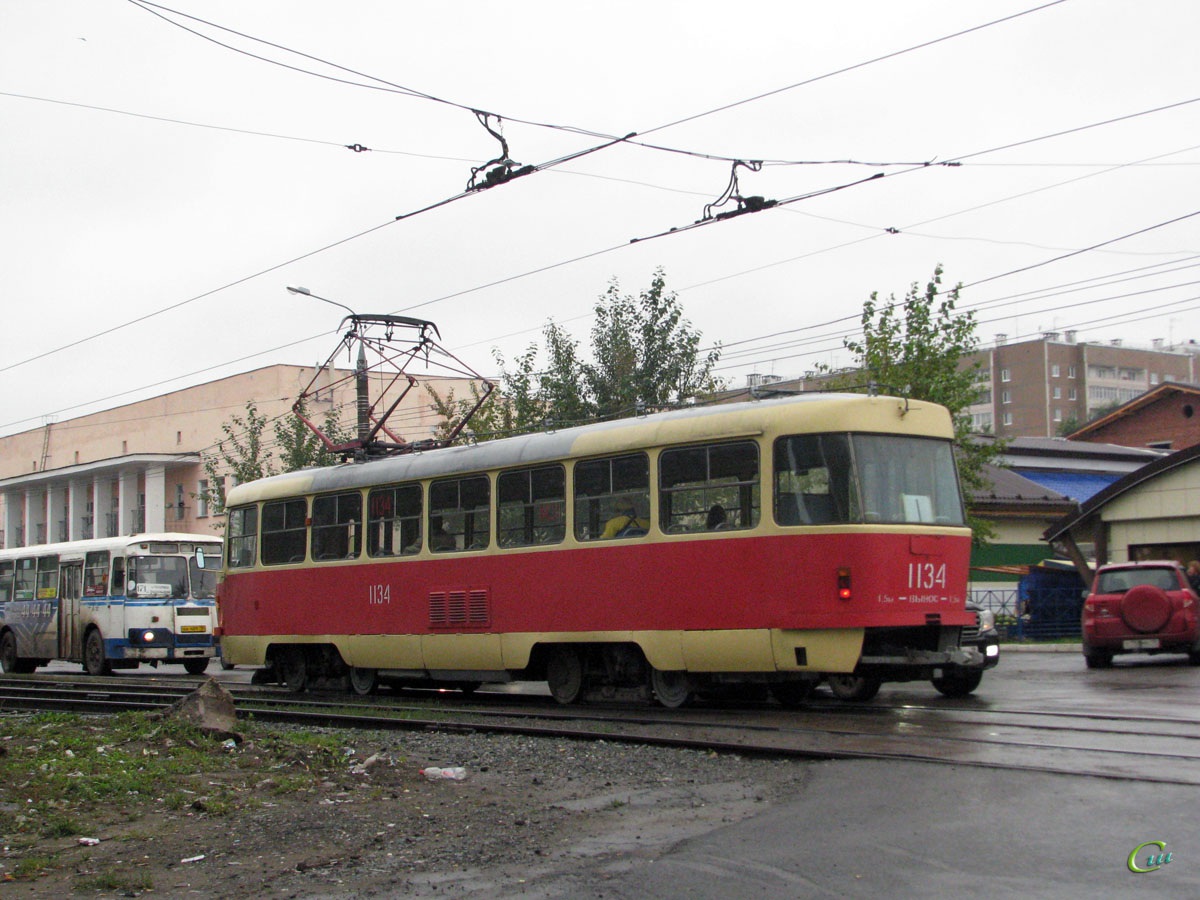 Ижевск. Tatra T3 (двухдверная) №1134