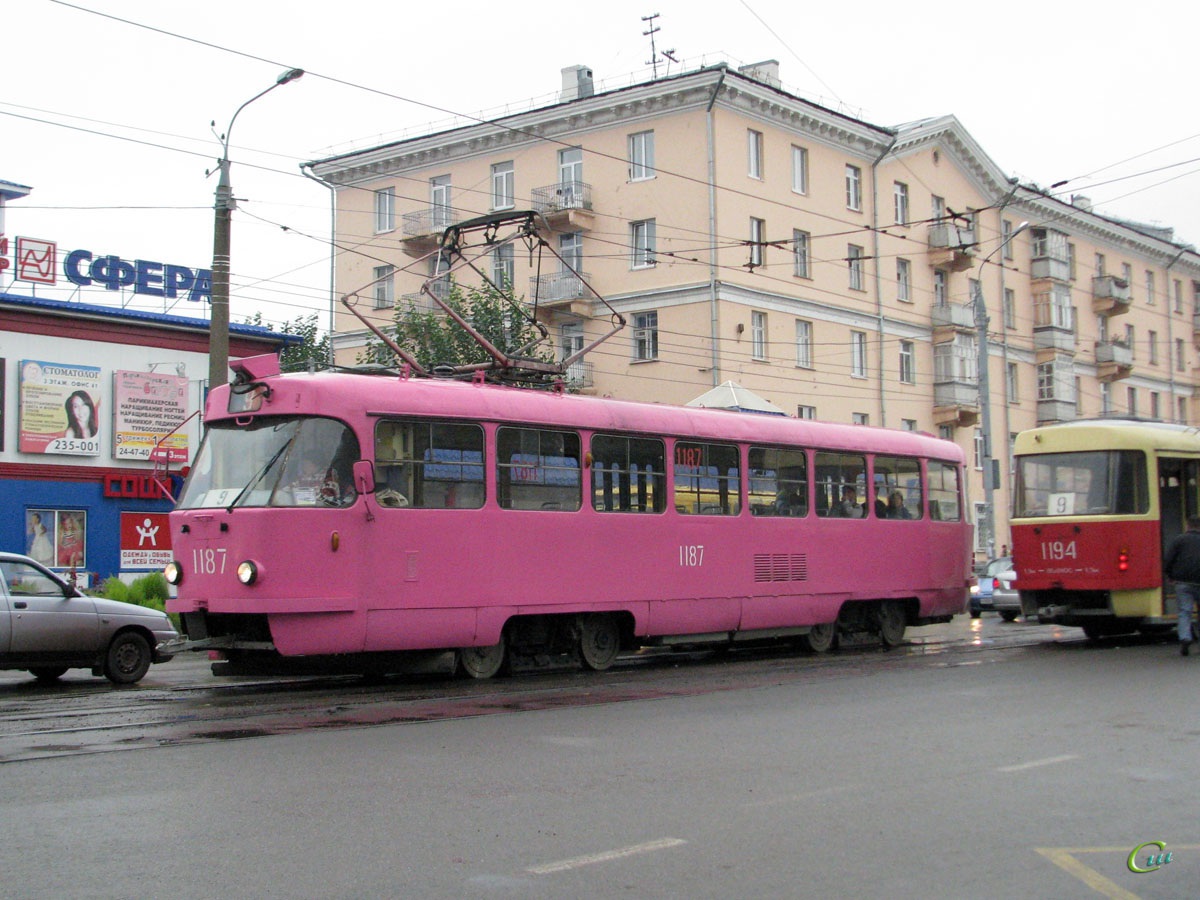 Ижевск. Tatra T3SU №1187