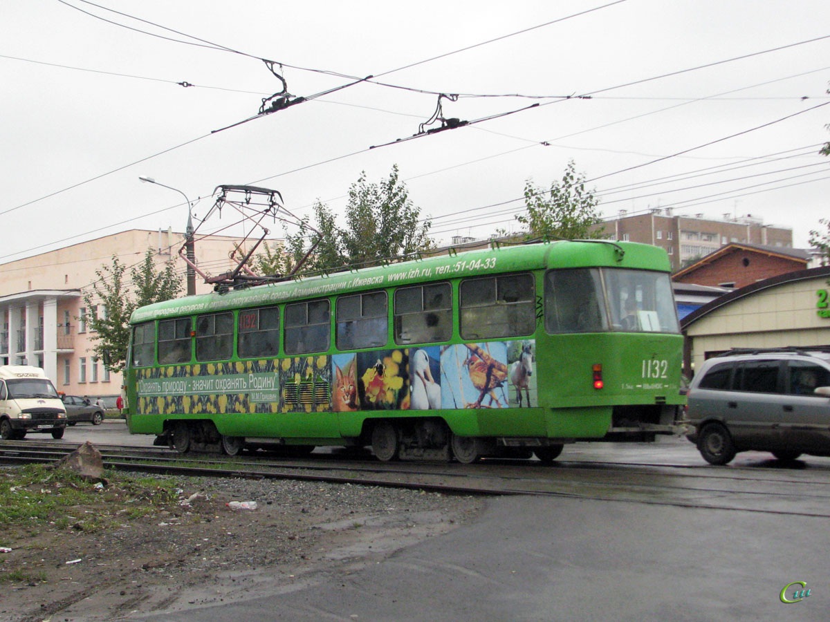 Ижевск. Tatra T3 (двухдверная) №1132