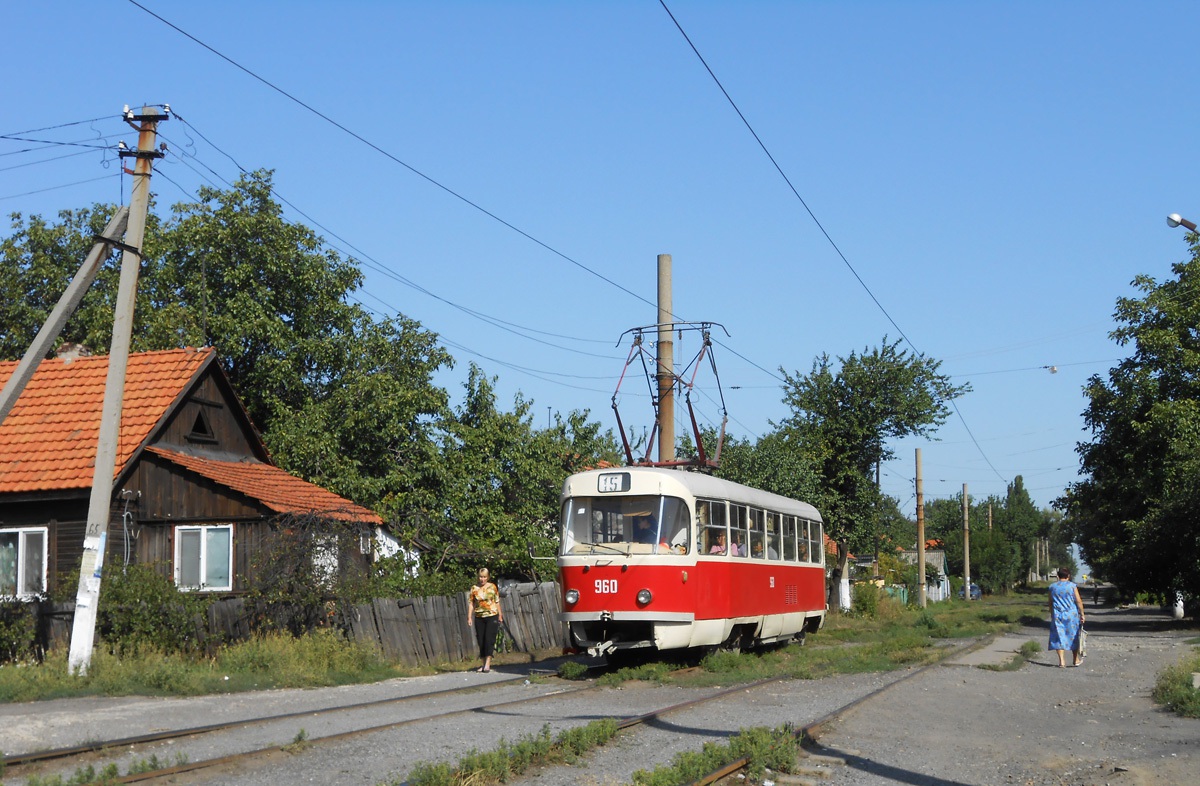 Донецк. Tatra T3SU №960