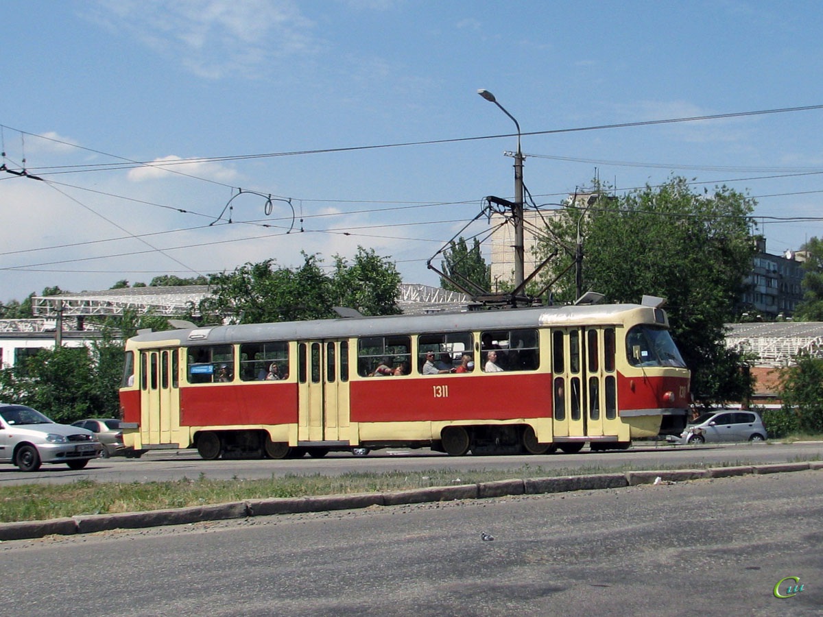 Днепр. Tatra T3SU №1311