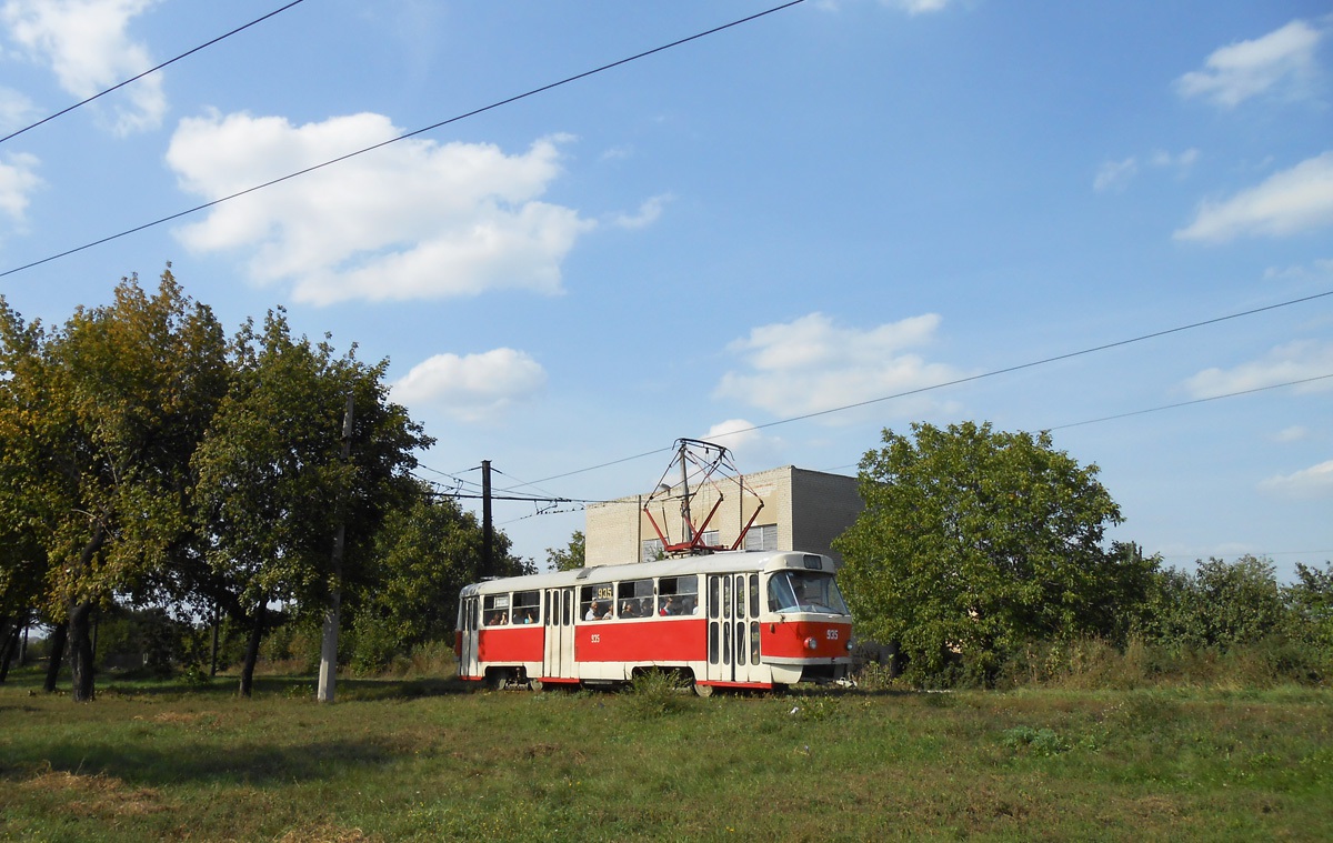 Донецк. Tatra T3SU №935