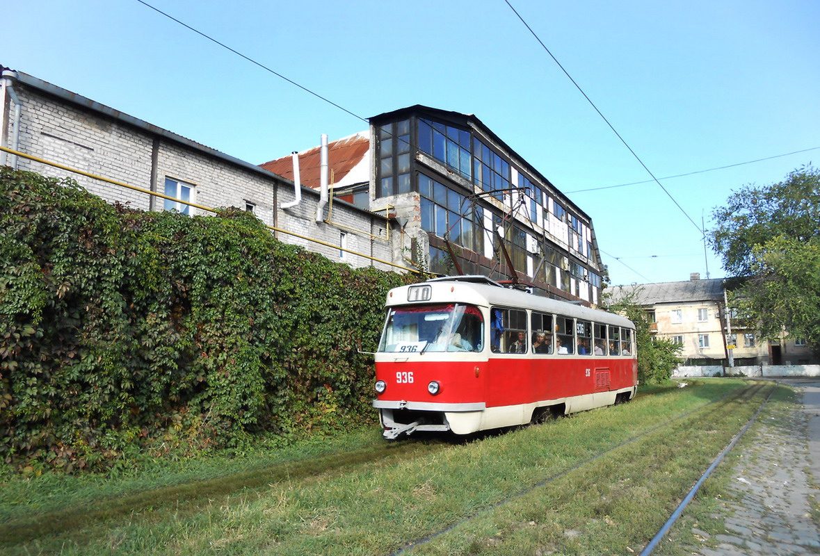 Донецк. Tatra T3SU №3936