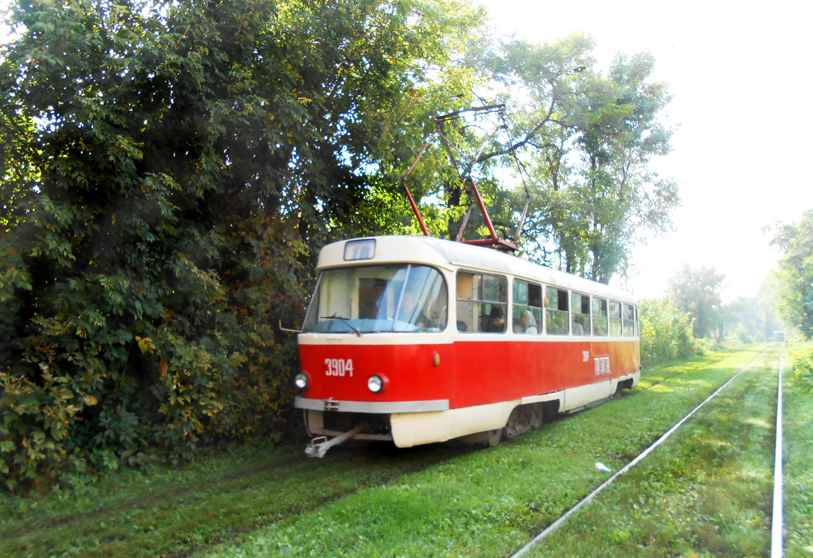 Донецк. Tatra T3 (двухдверная) №3904