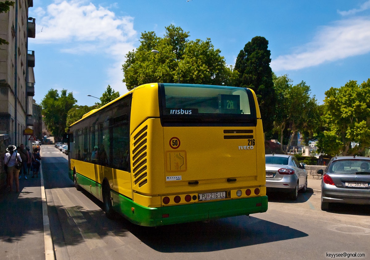 Пула. Irisbus Citelis 12M PU 216-LL