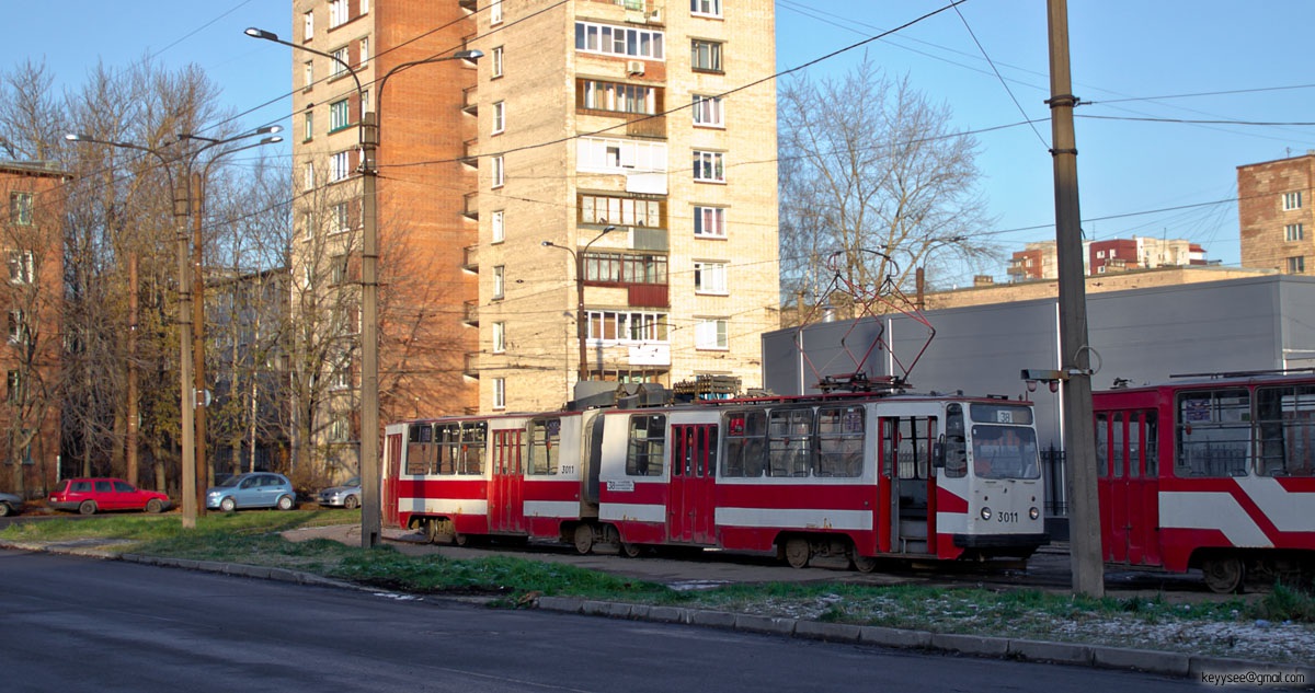 Санкт-Петербург. ЛВС-86К №3011