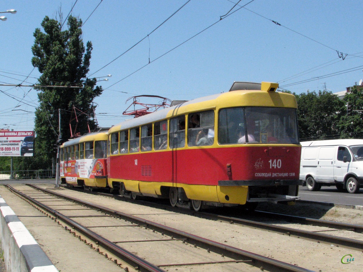 Краснодар. Tatra T3SU №041, Tatra T3SU №140