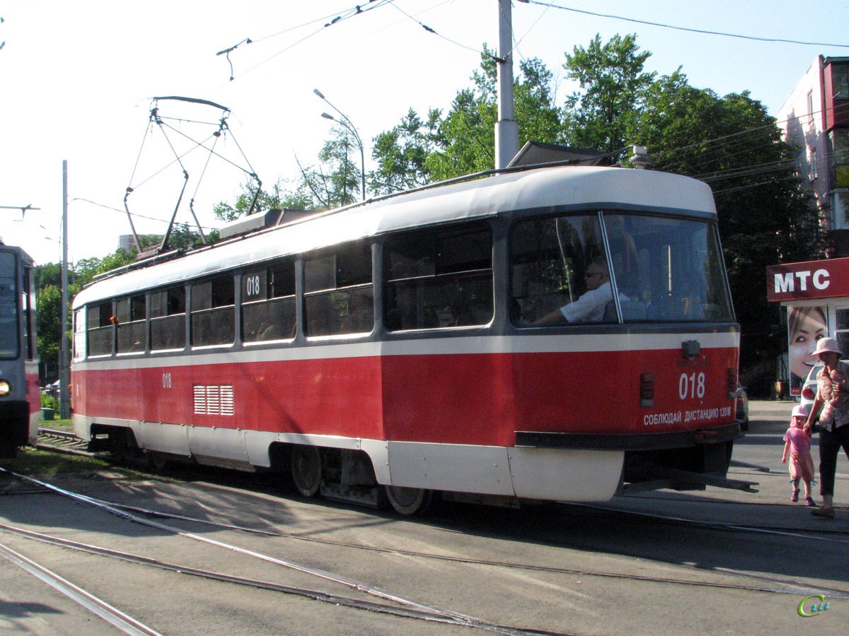 Краснодар. Tatra T3SU КВР ТРЗ №018