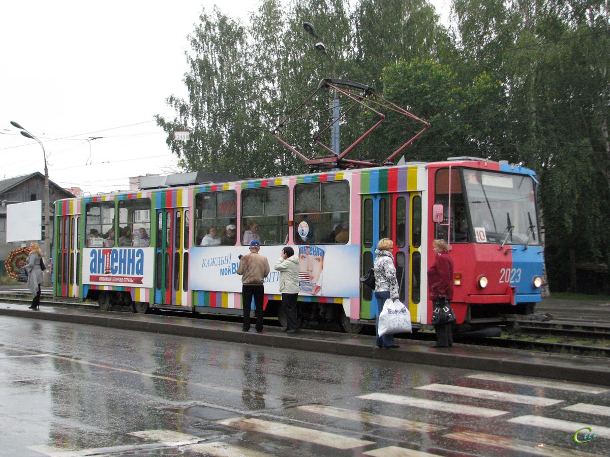 Ижевск. Tatra T6B5 (Tatra T3M) №2023