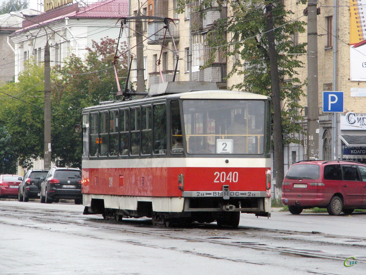 Ижевск. Tatra T6B5 (Tatra T3M) №2040