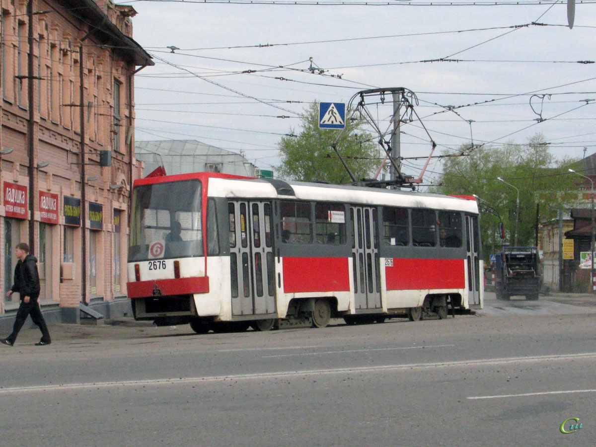 Нижний Новгород. Tatra T3SU №2676