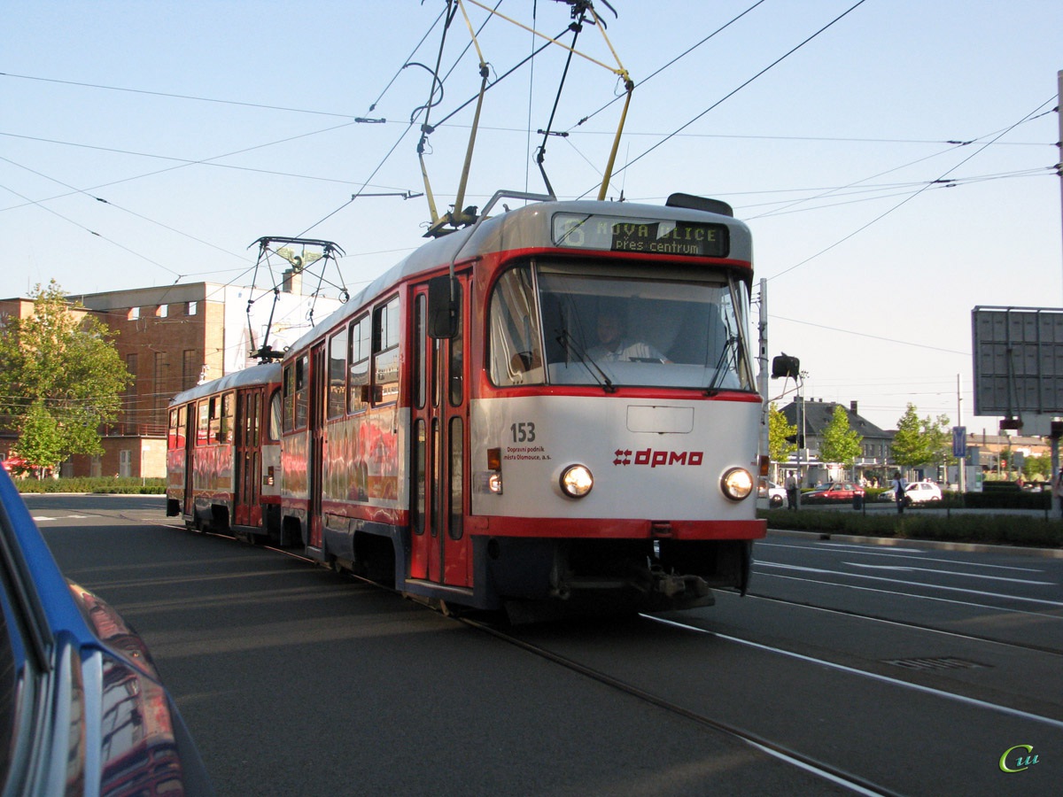 Оломоуц. Tatra T3R.P №153