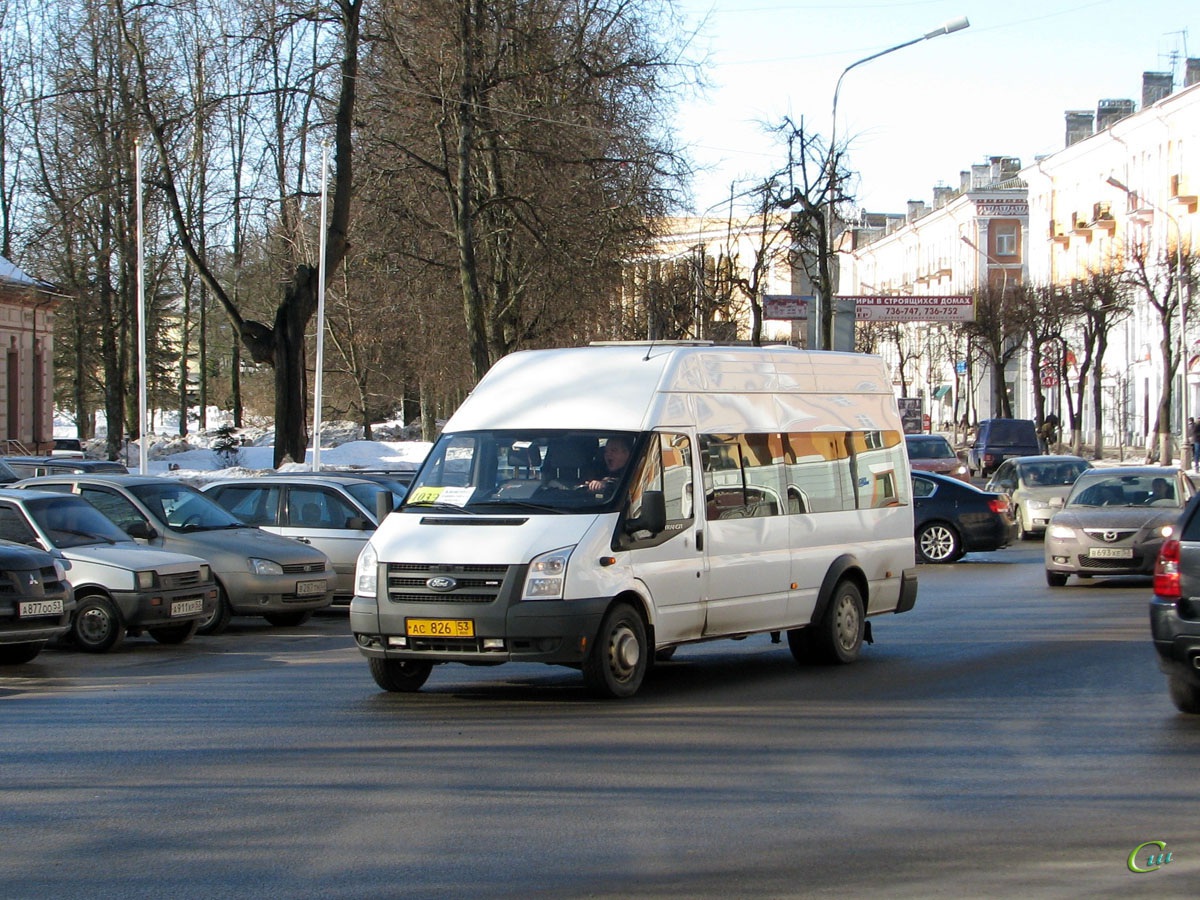 Великий Новгород. ПАЗ-3030 (Ford Transit) ас826
