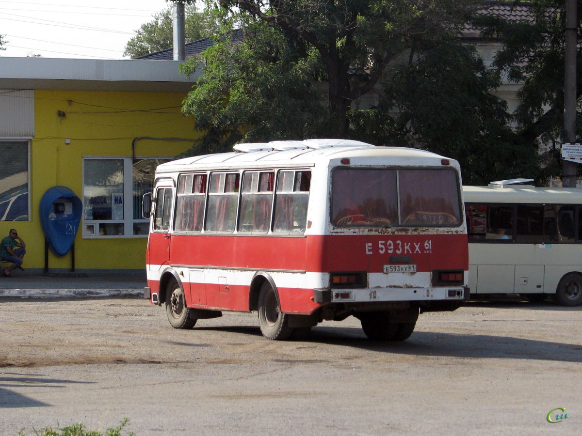 Таганрог. ПАЗ-3205 е593кх