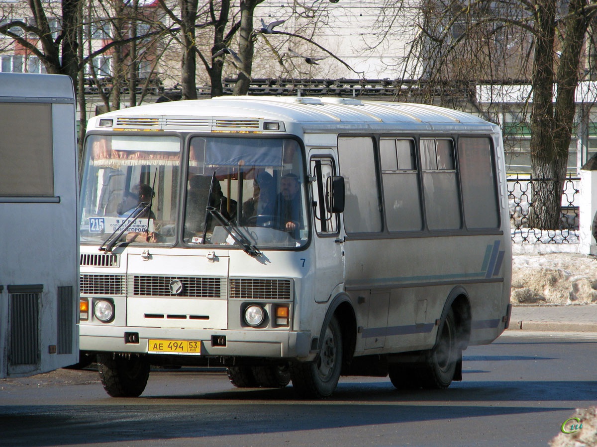 Великий Новгород. ПАЗ-32053 ае494