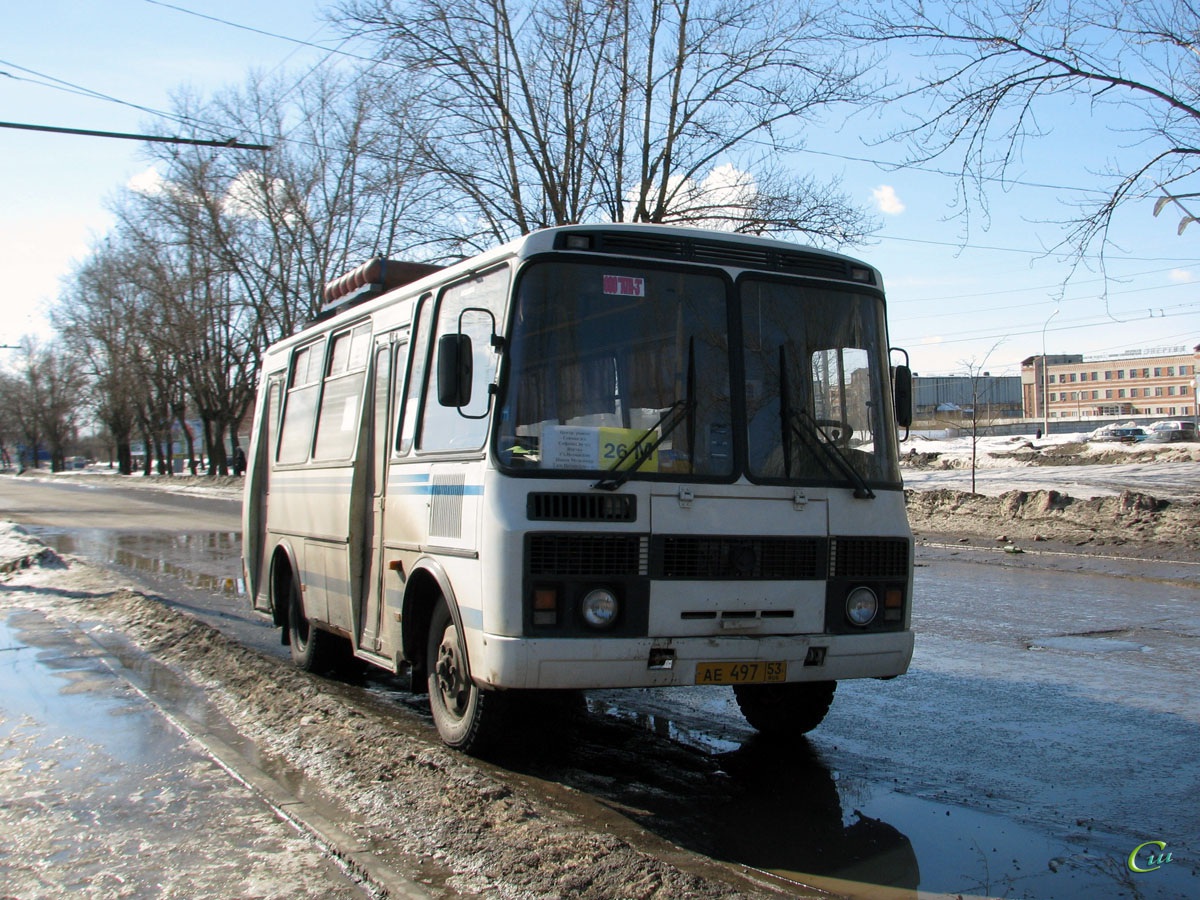 Великий Новгород. ПАЗ-32054 ае497