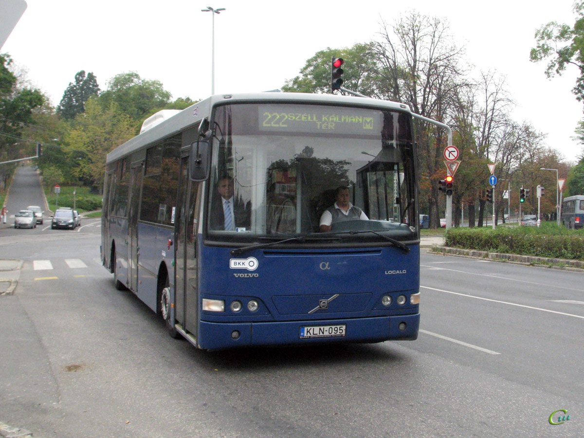 Будапешт. Alfabusz Localo (Volvo B7RLE) KLN-095