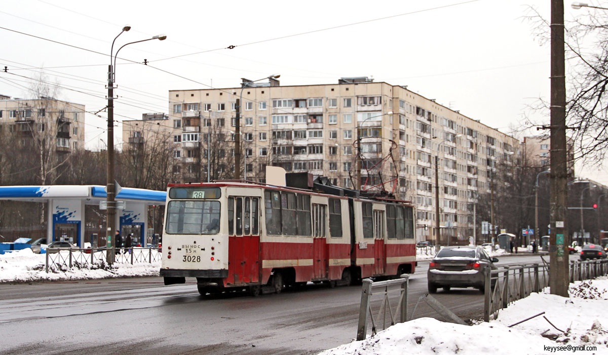 Санкт-Петербург. ЛВС-86К №3028